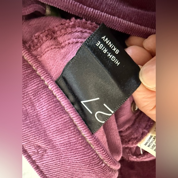 Pilcro Corduroy Pants with Button Fly size 27 - Picture 6 of 7